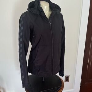 Lululemon Feelin' Frosty Softshell Jacket Black Reflective Zip-off Hood